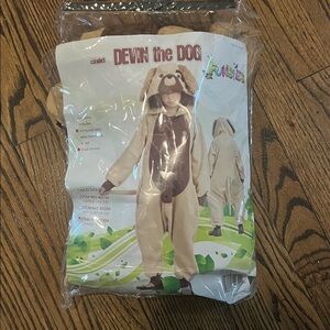 Devin the Dog Kids Halloween Costume - Brown and Cream 🎃